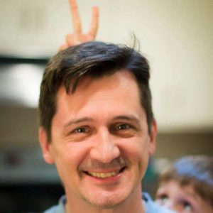 profile pic with bunny ears